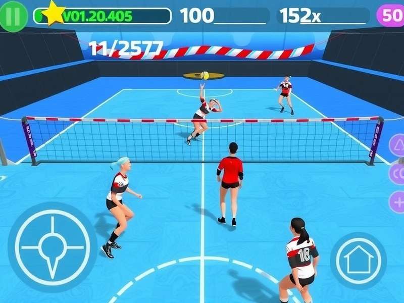 Volley Dynamo Legends gameplay screenshot